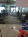 Smoking in Athens airport